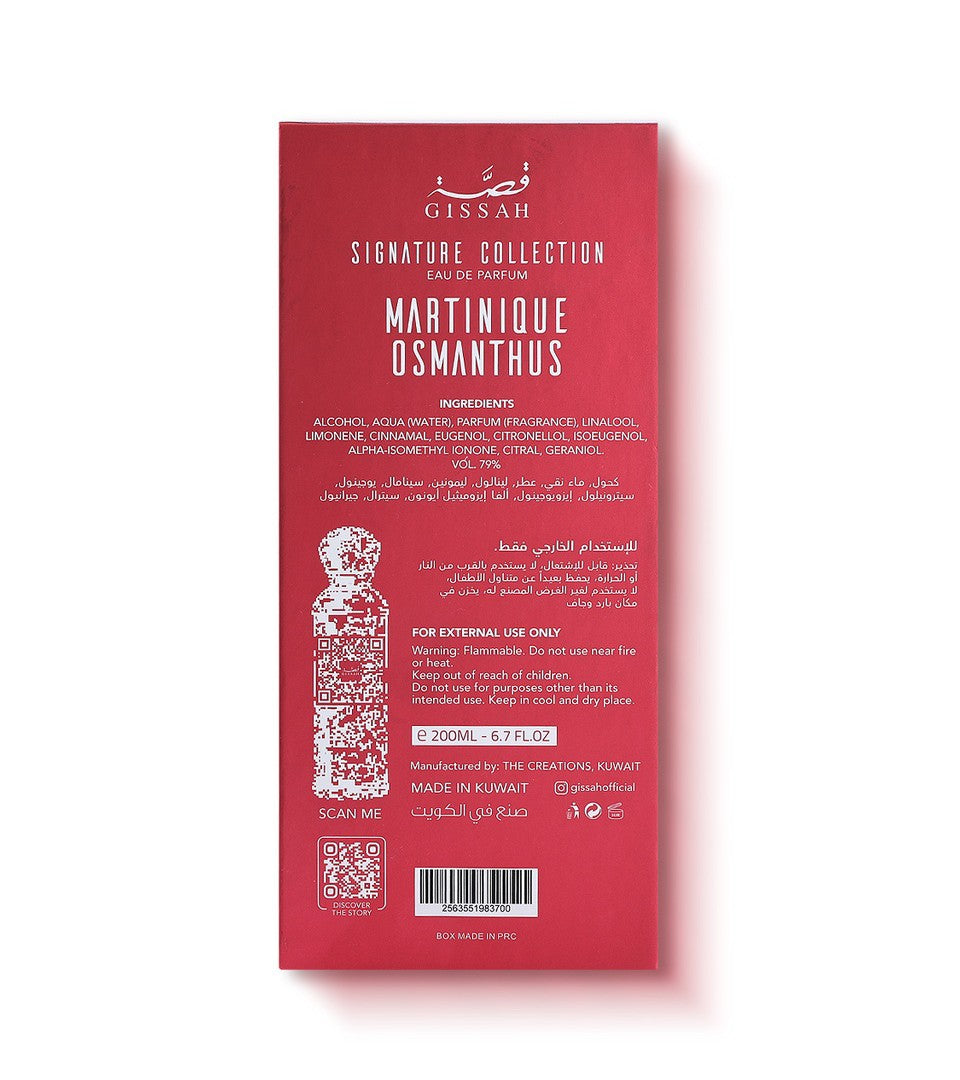 Martinique Osmanthus Gissah 200 ML